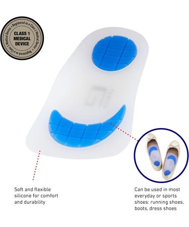 Neo G NeoThotics Length Insoles for Achilles Tendonitis Shin Splints & Heel Pain - Shock Absorption Flat Feet Support - Class 1 Medical Device - Small - Buy Online on GoSupps.com