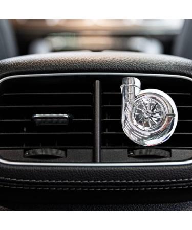 Air Freshener Car Vent Clip Aromatherapy Fragrance Diffuser Car Air Diffusers Freshener Unique Shape Car Vent Clip Air Freshener Long Lasting Fragrance for Car and Home Use Silver - Buy Online on GoSupps.com