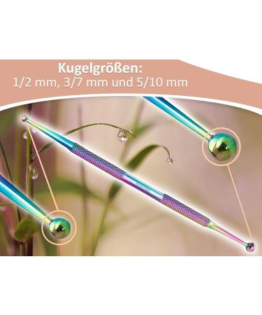 Set of 3 Acupressure Pens - Titanium Stainless Steel Massage & Acupuncture Point Finder | Quality Health Tools for Pain Relief - Buy Online on GoSupps.com