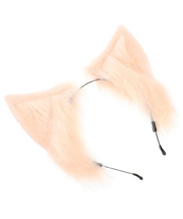 minkissy Headband Hair Ties Cosplay Ears Hair Accessories for Women Cat Costume Accessories Cat Ears Head Wrap Cat Ear Headpiece Scarf Fabric Women's The Cat