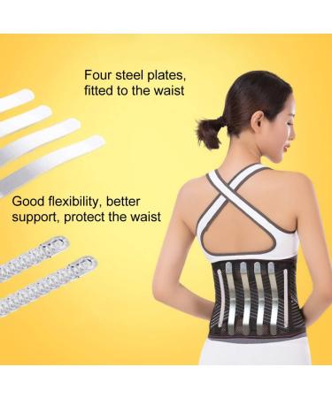 Brrnoo Self-Heating Adjustable Heat Belt for Back & Abdominal Pain Relief | Elastic Waist Trimmer & Kidney Support (L) - International Shipping Available - Buy Online on GoSupps.com