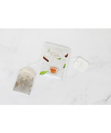 Ceylux Premium Organic Ceylon Cinnamon Tea Drink | 100% Organic | 25 Tea Bags | Rainforest Alliance Certified | Ceylon Tea - Buy Online on GoSupps.com