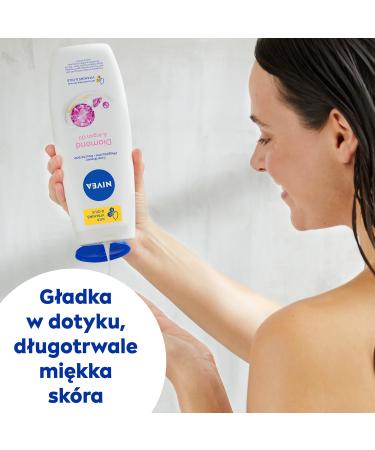 NIVEA Care & Diamond Shower Gel 500 ml - Luxurious Hydration for Glowing Skin | International Shipping Available - Buy Online on GoSupps.com