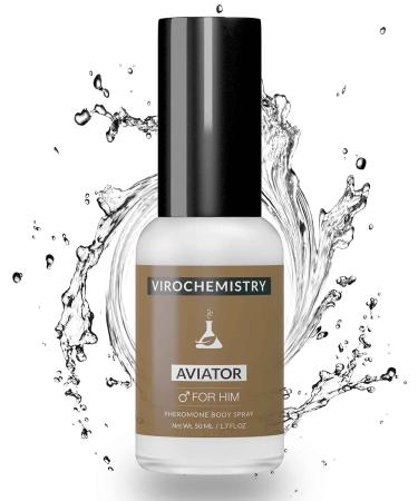 Pheromones to Attract Women for Men (Aviator) Body Spray - Bold Extra Strength Human Pheromones Fragrance Body Spray - 50ml (Human Grade Pheromones to Attract Women) - Buy Online on GoSupps.com