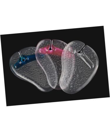 NOLITOY Forefoot Pad Toe Protector Sandal Slippers | Metatarsal Support Gel Insoles for Women | Pink Thong Sandal Liners - Buy Online on GoSupps.com