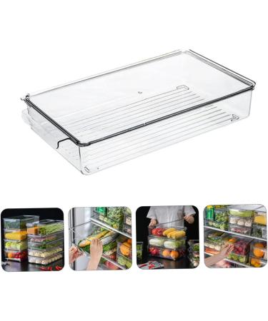 Alipis 1pc Box Refrigerator Storage Box Fridge Drawer Organizer Vegetable Storage Organizer Crisper Thicken - Buy Online on GoSupps.com