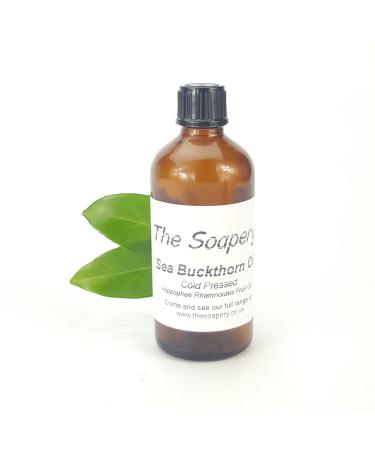 Sea Buckthorn Oil 100ml - Cold Pressed, Virgin - 100% Pure & Natural