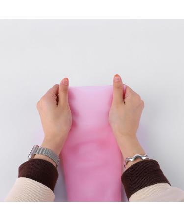 Kexpery Anti Cracking Foot Exfoliating Stockings Soft Pedicure Socks Comfortable Silicone Long Moisturizing Socks for Dry Cracked Feet (Pink) - Buy Online on GoSupps.com