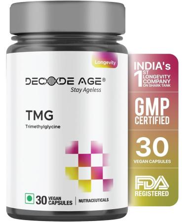 TMG 98% Pure Trimethylglycine (TMG) Supplements | Cardiovascular Health | | NMN Synergy (30 Vegan Capsules)