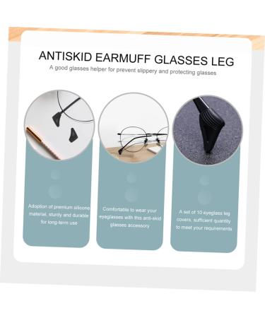 Buy Angoily 12-Piece Glasses Holder Set | Silicone Covers Earplugs & Accessories for Sports & Breakage Protection | International Shipping Available - Buy Online on GoSupps.com