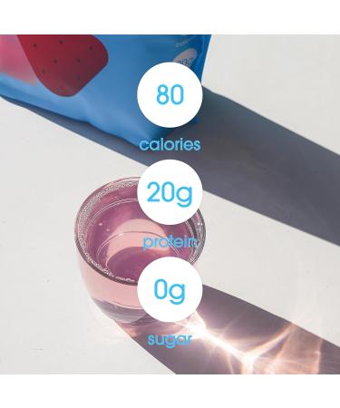 GRAMMS Clear Protein Powder 20G Protein for Women & Men | Grass-Fed Whey Isolate Zero Sugar Zero Lactose Non-Bloating Non-GMO (Strawberry Acai & Lemonade) - Buy Online on GoSupps.com