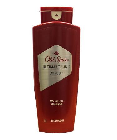 Old Spice Ultimate 4-in-1 Body, Hair, Face & Beard Wash, Swagger Scent - 24 fl oz (Pack of 3) - Buy Online on GoSupps.com
