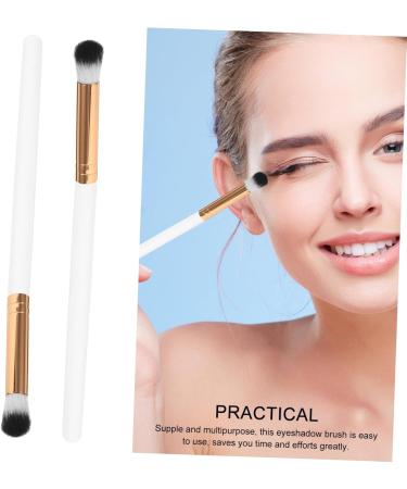 FOYTOKI 10pcs Precision Eyeshadow Brush Eye Shadow Makeup Brush Eye Makeup Kit Wooden Handle - Buy Online on GoSupps.com