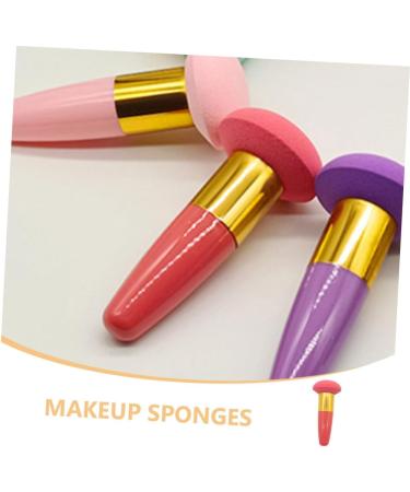VINTORKY Beauty Egg Brush Pen Sponges Makeup Blender Makeup Sponge Blending Sponges Foundation Sponge Brush Make up Sponges for Face Makeup Tools Foundation Powder Puff Sponge - Buy Online on GoSupps.com
