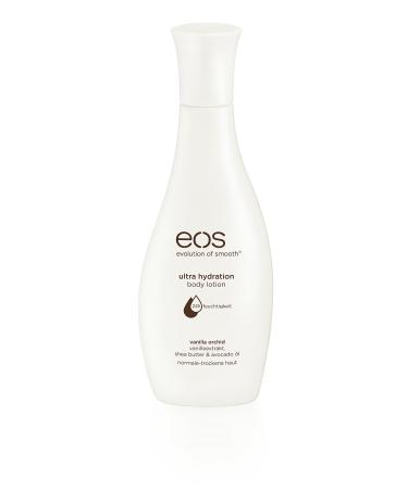 EOS Body Lotion Vanilla Orchid skin care for normal and dry skin moisturizing body lotion with avocado oil without parabens 1 x 200 ml 200 ml (1 Pack) yellow