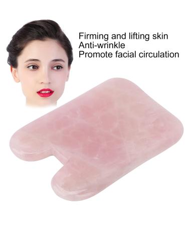 Shop Gua Sha Board | Rose Quartz Anti-Wrinkle Scraping Board for Beauty & Relaxation - Ideal for Home & Salon - Buy Online on GoSupps.com
