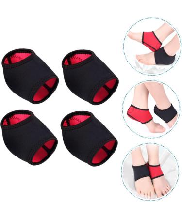FRCOLOR 6 Pairs Heel Socks | Breathable Ankle Pads for Soccer & Plantar Cushioning | Moisturizing SBR Inserts for Men & Women - Buy Online on GoSupps.com