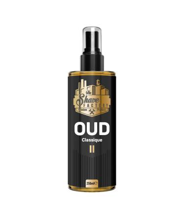 the shave factory After Shave Cologne Series (250ml (8.45 fl. oz) Oud II Classique) Oud II Classique 8.45 Fl Oz (Pack of 1)