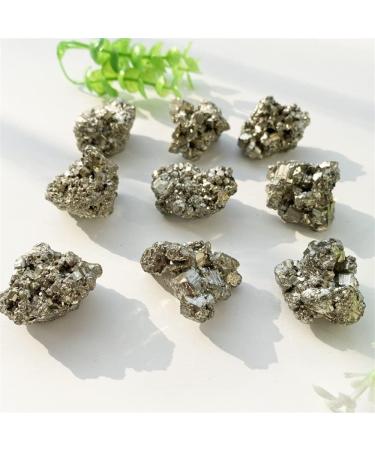 Natural Magic Natural Iron Pyrite Cluster Crystal Stone Rough Display Specimen Minerals Reiki Crystal Stone 20-30g - Buy Online on GoSupps.com