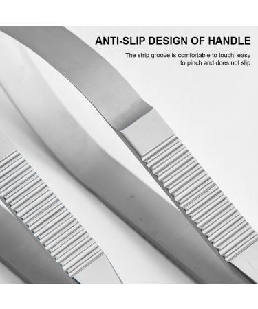 Cuticle Nippers Stainless Steel Cuticle Scissors Extra Fine Curved Professional Precise Pointed Tip for Eyebrows Eyelashes Trimming Nails and Painless Cuticle Removal on Fingers and Toes Silver - Buy Online on GoSupps.com