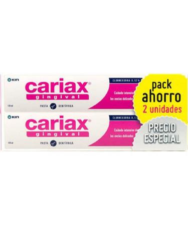 CARIAX GINGIVAL Paste 2 x 125 ml DUPLO