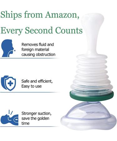 Portable Choking Rescue Device - First Aid Tool for Adults & Children - Buy Online on GoSupps.com