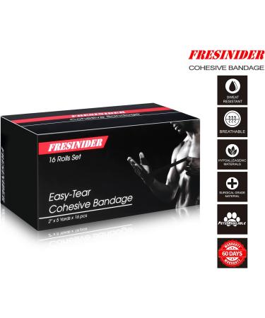 FRESINIDER Self Adhesive Wrap Athletic Tape Gauze Medical Bandage - Camo (16 Rolls) - Buy Online on GoSupps.com