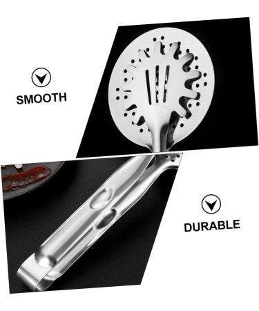 Buy Minkissy 1pc Stainless Steel Grill Tongs for Perfectly Fried Fish - Oil Drain Attachment - International Shipping Available - Buy Online on GoSupps.com