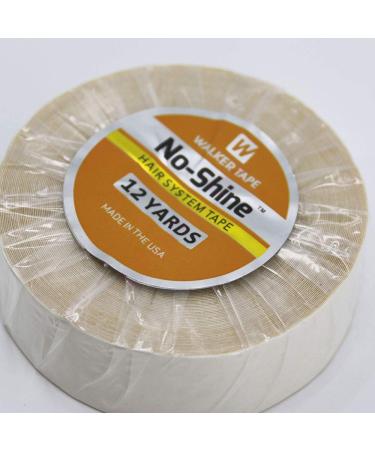 No Shine Double Sided Roll Tapes for Men | Adhesive for Hair Systems Toupees Wigs & Extensions (12 Yards x 1 Inch) - International Shipping Available - Buy Online on GoSupps.com