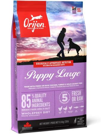 Orijen Puppy Food Large Size 11.4 kg - Buy Online on GoSupps.com