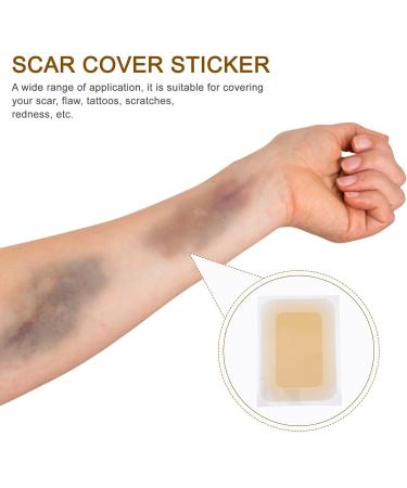 Hohopeti Bandes Adh sives Camouflage Cicatrices Waterproof Autocollants Peau Invisible Couleur Chair Fonc e N 4 Maquillage Corporel Couvrant pour Bras Jambes et Visage 1 Paquet Voyage - Buy Online on GoSupps.com