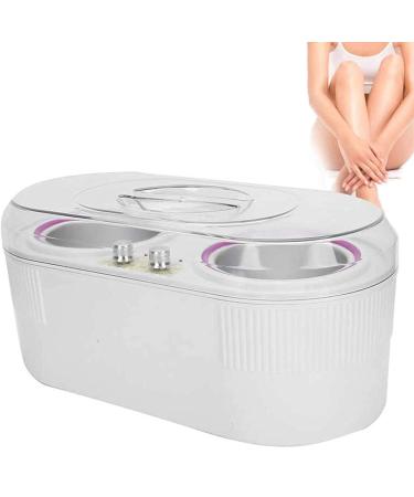 HSRG Double pot wax therapy hair removal wax therapy device with adjustable temperature beauty heating wax melting device used for skin care and hair removal