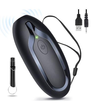 Stop Dog Barking Device Ultrasonic Anti Barking Devices for Dogs 16.4FT Rechargeable Handheld Dog Barking Control Device Dog Barking Deterrent Dog training Tool Anti Bark Stopper for Most Dogs