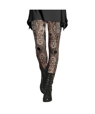 Hanxiulin how to leave autumn and winter leggings for women with artistic spray printing soft stretchy pants wire Easter bunnies d xl