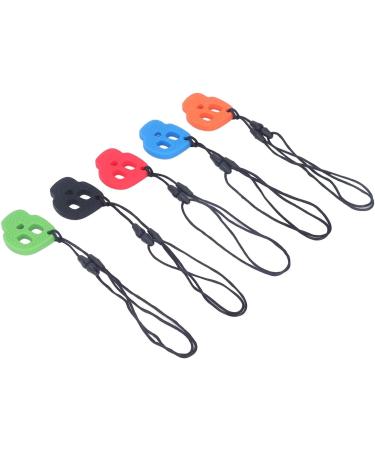 5-Piece Cauhal Chains for Sensory Kids | Silicone Chew Necklaces for Autism ADHD & Anxiety - Supports Oral Motor Skills - Buy Online on GoSupps.com