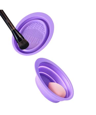Makeup Brush Cleaner BUTIYO for Makeup Brush Cleaning Make up Brush Wet Cleaning (purple) FB012