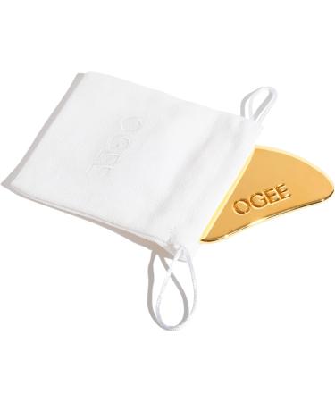 Ogee Sculptor Gua Sha Facial Tools - Premium Zamac Gua Sha Stone Massager for Glowing Skin Anti-Aging & Relaxation | Shop Internationally - Buy Online on GoSupps.com
