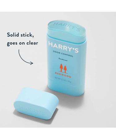 Harry's Men's Aluminum-Free Deodorant Variety Pack - 3 Count (Stone, Shiso, Redwood) - Odor Control - Buy Online on GoSupps.com