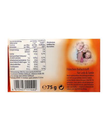 Buy 30 Pack Crispy Bread Filinchen - Fiber-Rich Crunchy Waffle Snacks (75g Each) | Healthy International Shipping - Buy Online on GoSupps.com