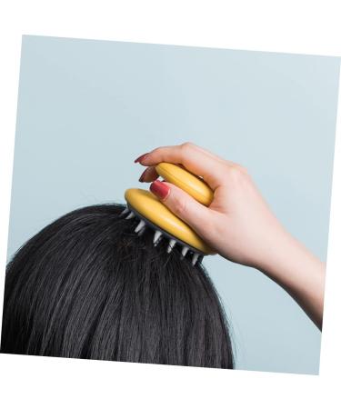 Frcolor 2-in-1 Hair Comb & Shampoo Brush - Cotton Massage Comb for Scalp & Hair Care - Ideal for Scalp Washing & Relaxation - Buy Online on GoSupps.com