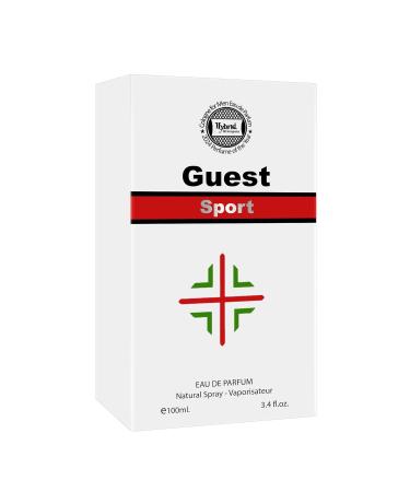 Hybrid & Company Guest Sport Eau De Parfum For Men Vaporisateur Natural Spray 3.4 Fl Oz GUEST SPORT EAU DE PARFUM 3.4 Fl Oz (Pack of 1) - Buy Online on GoSupps.com