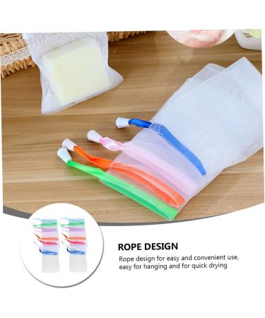 Baluue 30pcs Foaming Net Soap Bag Soap Pouch Soap Saver Holder Drawstring Soap Mesh Soap Net Bag Nylon - Buy Online on GoSupps.com