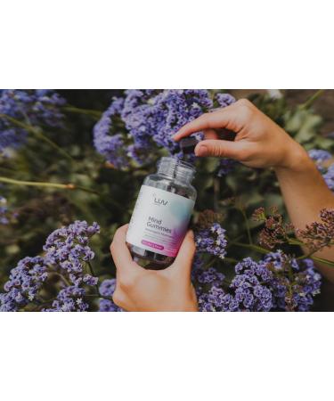 LUV health Mind Gummies Brain Supplement - Functional Mushroom Gummies for Focus Energy & Immune Support Adaptogen Blend with Lion s Mane Cordyceps & Reishi Vegan Keto Made in USA 30ct 1 - Buy Online on GoSupps.com