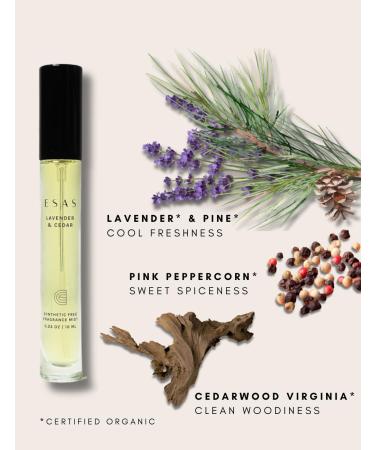 Organic Fragrance Mist (1 oz Lavender & Cedar) 0.33 Fl Oz (Pack of 1) Lavender & Cedar - Buy Online on GoSupps.com