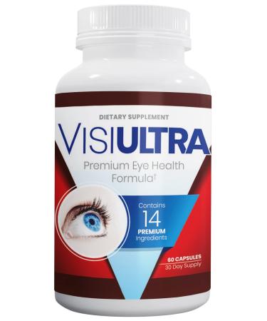 Eye Health Supplement 14 Essential nutrients for Clear Vision Blue Light Protection and Long-Term Eye Health. Supports Clarity and Eye Wellness. 60 Capsules. (1 Pack) 60 Count (Pack of 1)