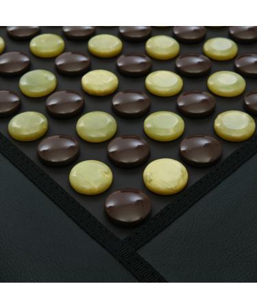 BL-81 Jade Tourmanium Heat Mat - Infrared Heating Mat with Tourmaline & Jade Stone Underbed Topper for Pain Relief & Relaxation - Buy Online on GoSupps.com