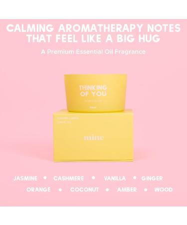 Thinking of You Candle - Jasmine & Cashmere Scented - Uplifting Get Well Soon Gift - Luxury 8 oz Natural Soy Wax 3 Wick Candle - Buy Online on GoSupps.com