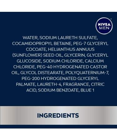 NIVEA MEN Sport Body Wash 16.9 Fl Oz - Pack of 3 | Energizing Shower Gel Bundle - Buy Online on GoSupps.com