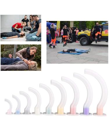 Triamisus Airways Oropharyngeal Airway Set - Sizes 1-4, Smooth Edges for Comfort - Ideal for First Aid and Paramedics - Buy Online on GoSupps.com