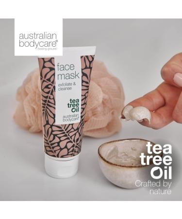 100% Vegan Anti Pimple Face Mask for Men & Women | Natural Tea Tree Oil | Treat Impure Skin & Blackheads | 100 ml - Buy Online on GoSupps.com